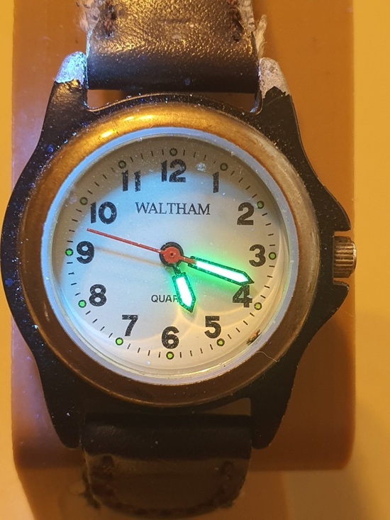 Waltham Accessories - 🦋10/$20🦋 Waltham Silver/Tan Nylon Women's Field Watch